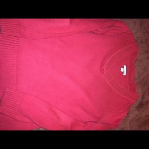 Red sweater