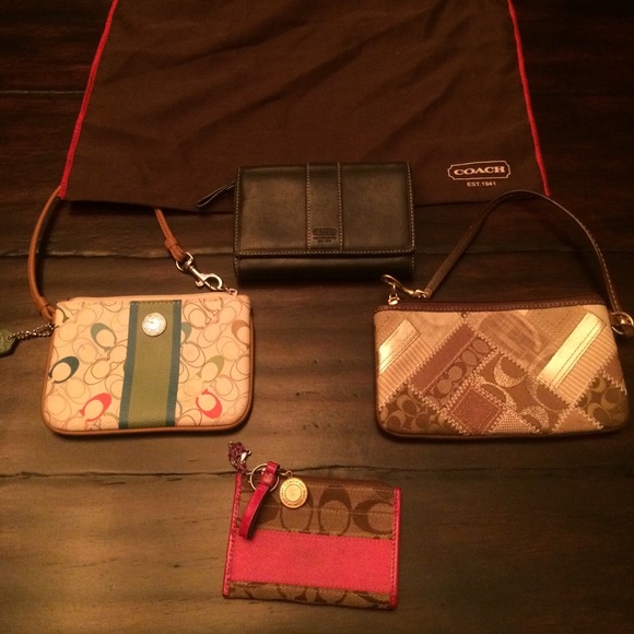 Coach Wallets & Wristlets!