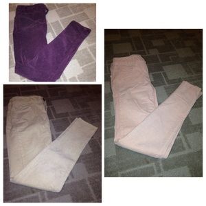 Corduroy jeggings