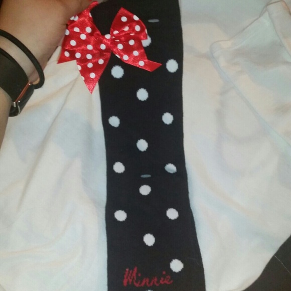 Minnie Mouse Long Socks