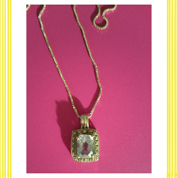 🌟SOLD🌟Brand New Real Silver Necklace and Pendant