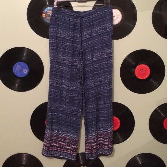 Print Palazzo Pants