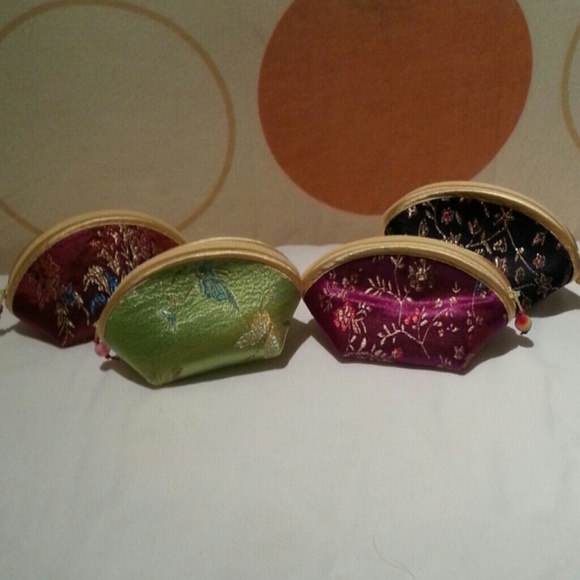 Silk little wallet/ Coins collector