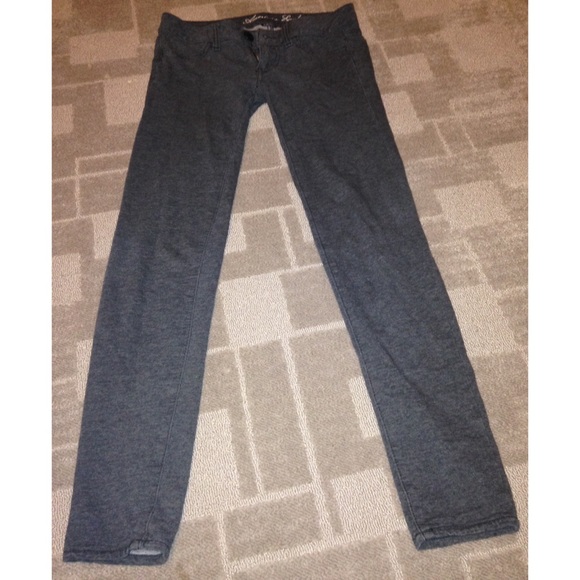 Grey jeggings