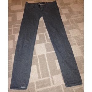 Grey jeggings