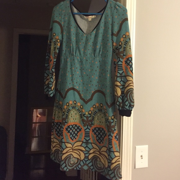 Turquoise dress