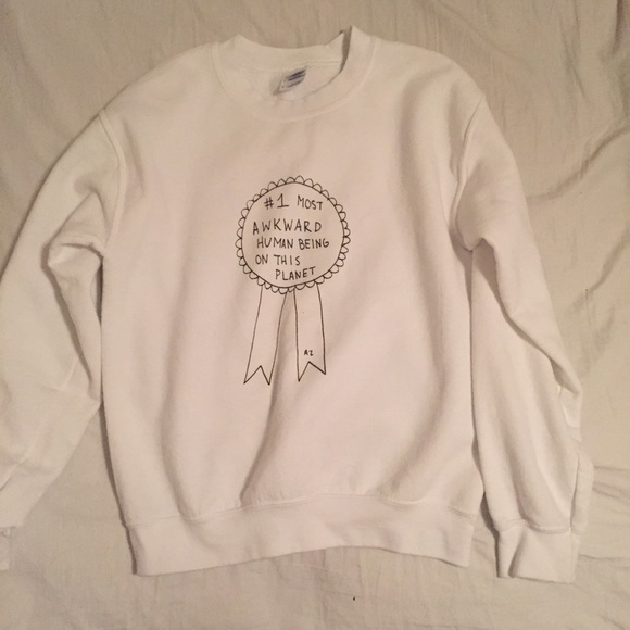Graphic sweater