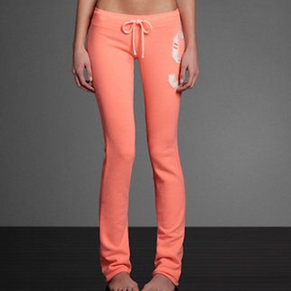 Abercrombie Track Pants | Fleece Lining | Fitted