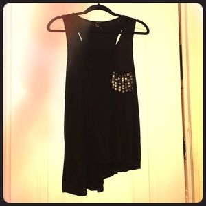 💠Black Tank with Studs💠