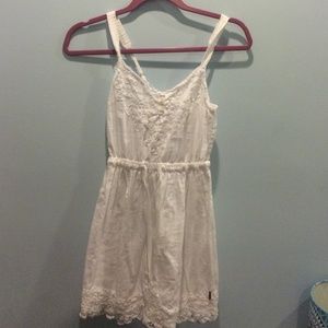 White sun dress