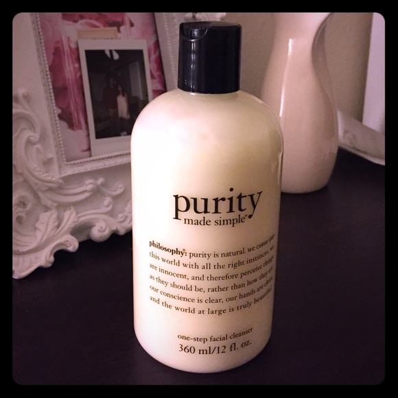 Philosophy purity facial cleanser