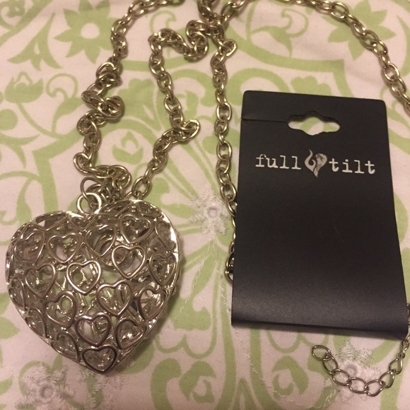 Full Tilt heart necklace