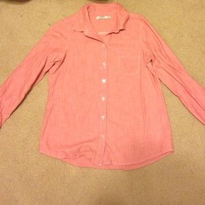 Old navy, semi denim, long sleeves, shirt