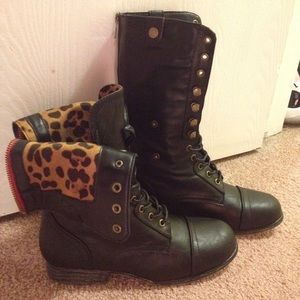 Charlotte Russe Combat Boots
