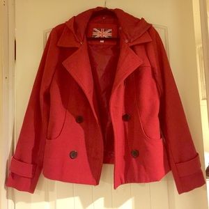 Red Peacoat