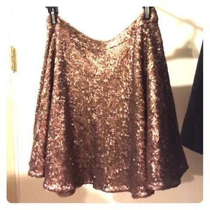 Bronze Skater Girl Skirt