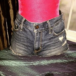 Hollister High Waisted Shorts