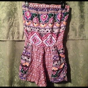 Tribal Romper w/ Pockets
