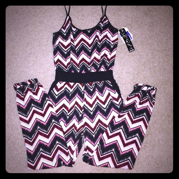 💥Chevron Jogger Jumpsuit💥