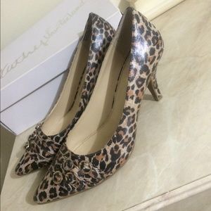 Leopard heels