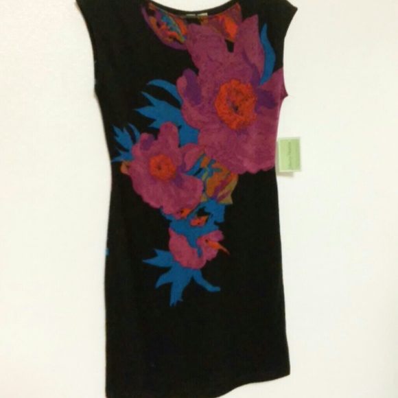 Flower print dress