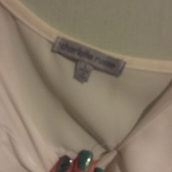 Charlotte Russe new large blouse👛🎀👜