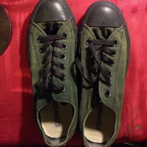 Converse all star faded black size 6.5 women