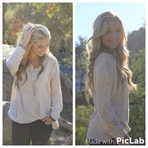 Beige sweater