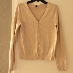 Beige cardigan