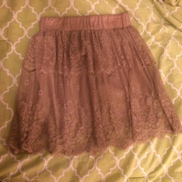 Brown skirt