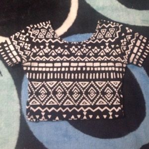 Forever 21 Tribal Print Bodysuit