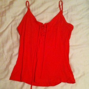 *TRADED* Bright orange/salmonish tanktop