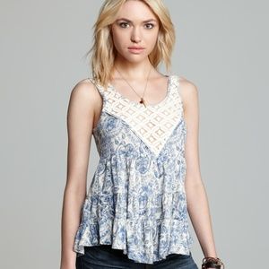 Free People Dorothy Babydoll Top