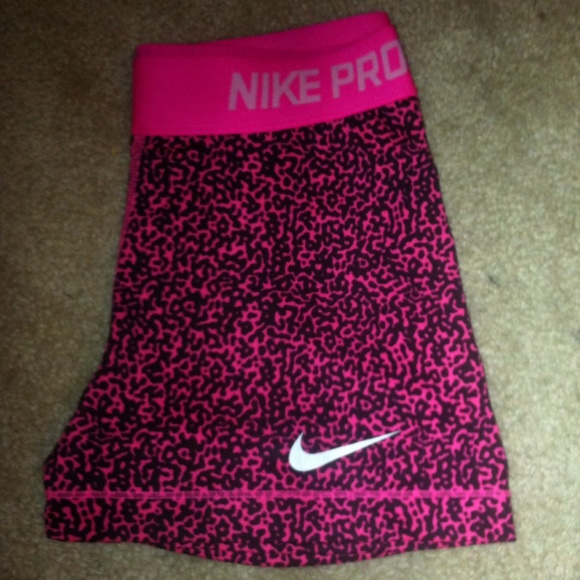 Pink nike pros