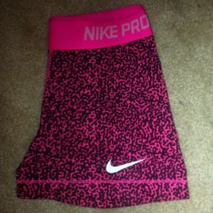 Pink nike pros