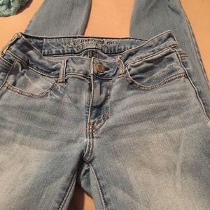 Light blue American eagle jeans