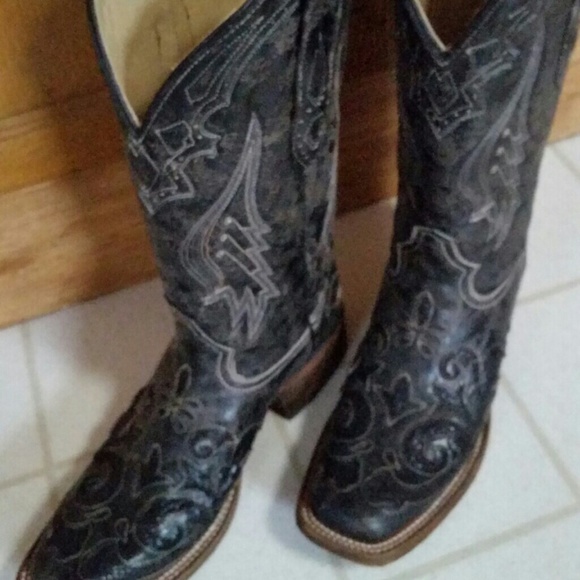 Authentic riding boots size 8
