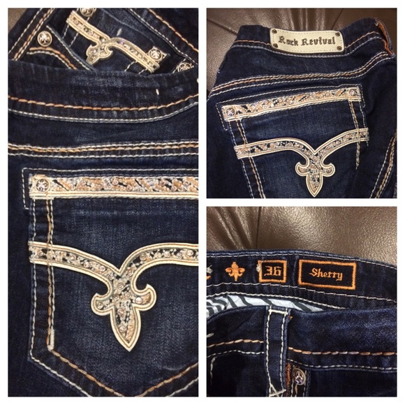 Rock Revival Easy Boot Sherry Jeans