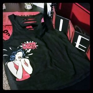 Workout loose fit top