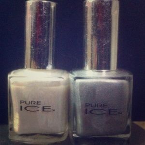 BARI COSMETICS PURE ICE PLATINUM NAIL POLISH