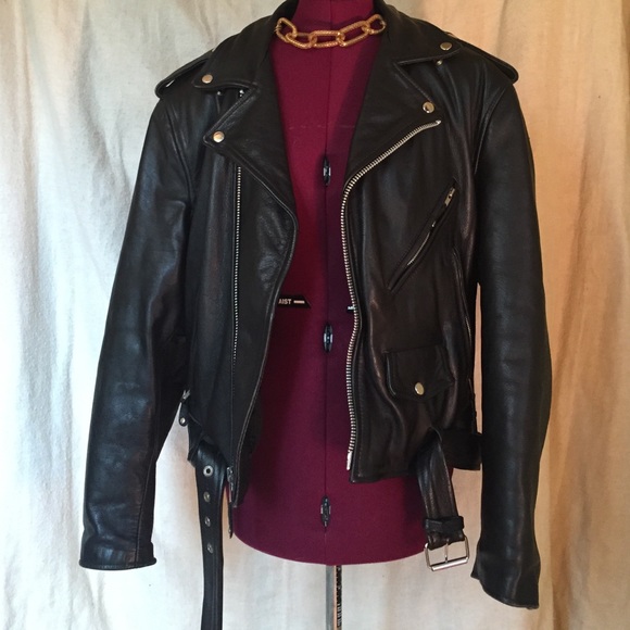 Genuine motorcycle Leather Jacket