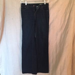 Gap dark washed jeans