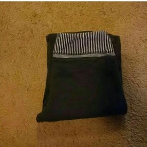 Grey active yoga pants