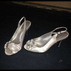 Silver heels!