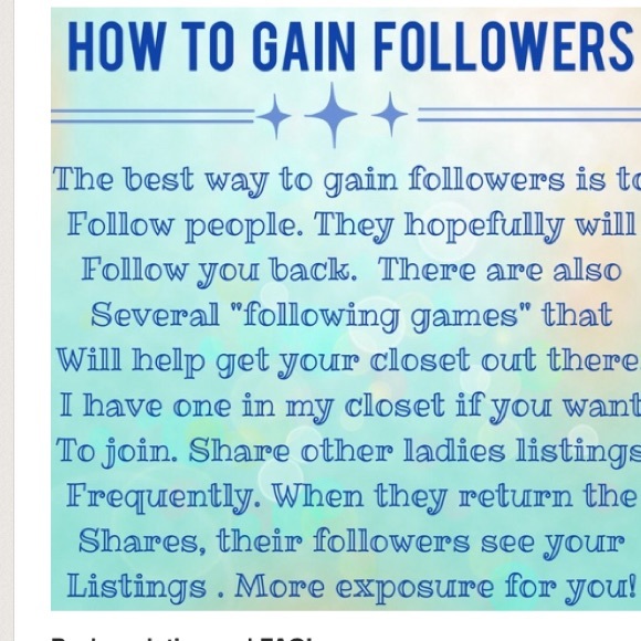 🎀 NEW POSHERS - STOP HERE FOR HELP 🎀 - Picture 4 of 4