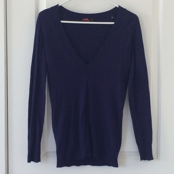 Forever 21 Purple Sweater