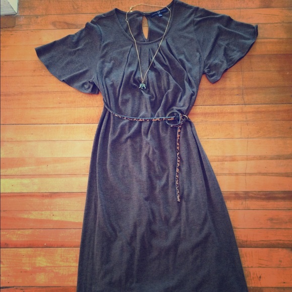 Brown t-shirt Dress