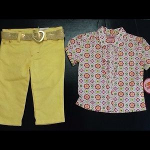 Capri Set for toddler Girls