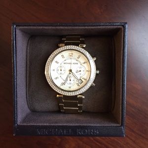 Gold Michael Kors Watch