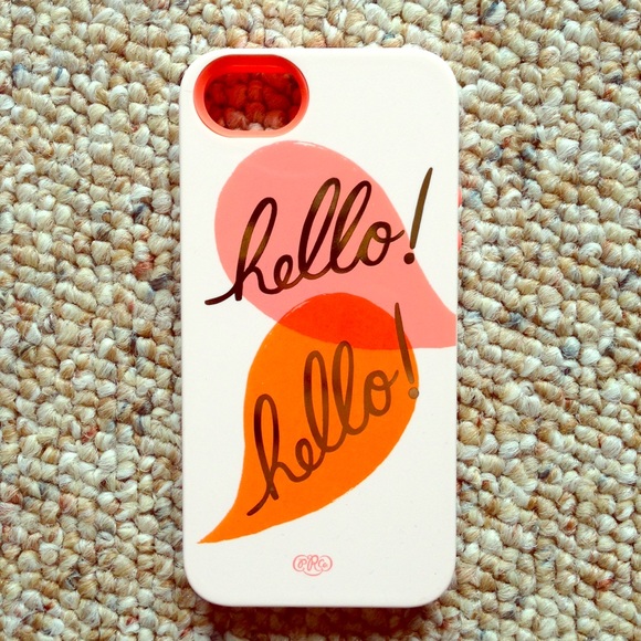 'Hello' Rifle Paper Co. Iphone 5 case